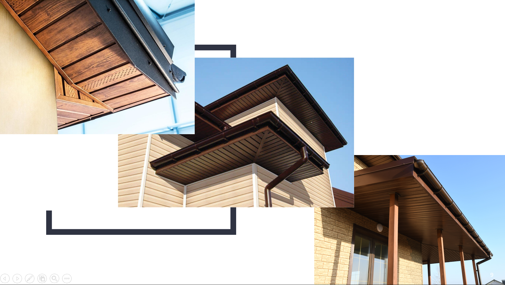 Roof soffit detail